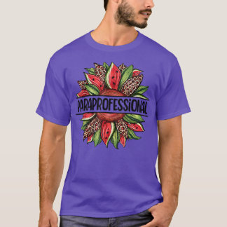 Watermelon Sonnenblumen Hallo Sommer Paraprofessio T-Shirt