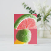 Watermelon Spear Postkarte (Stehend Vorderseite)