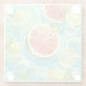 Watermelon Splash Glasuntersetzer (Rückseite)