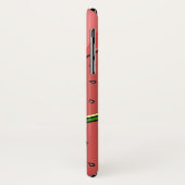 Watermelon Splash kundenspezifische monogramm Tele Case-Mate iPhone Hülle (Hinten/Links)