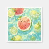 Watermelon Splash Serviette (Vorderseite)