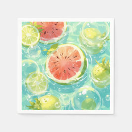 Watermelon Splash Serviette