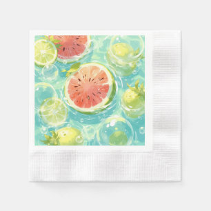 Watermelon Splash Serviette
