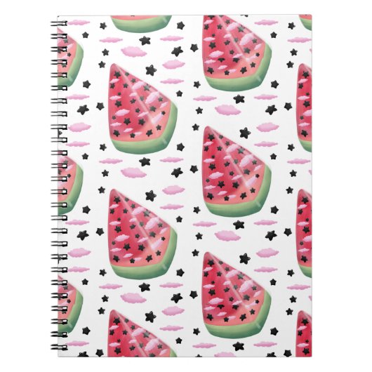 Watermelon star  notizblock (Vorderseite)