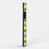 Watermelon Streifen Klassisches Oval "Name" Case-Mate iPhone Hülle (Hinten/Rechts)