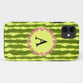 Watermelon Streifen "Monogram" iPhone 5 Fall Case-Mate iPhone Hülle (Rückseite (Horizontal))