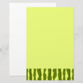Watermelon Stripe Briefpapier (Vorne/Hinten)