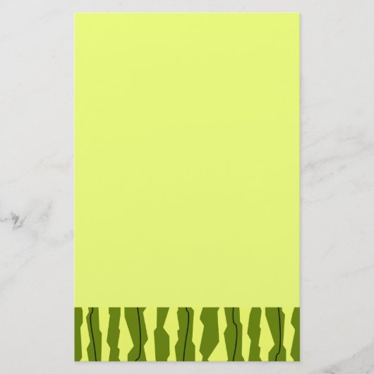 Watermelon Stripe Briefpapier (Vorderseite)