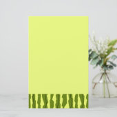 Watermelon Stripe Briefpapier (Stehend Vorderseite)