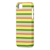 Watermelon Stripe Classic Case-Mate iPhone Hülle (Rückseite Links)