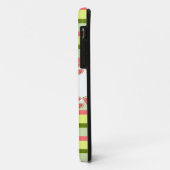 Watermelon Stripe Classic Ihr Name iPhone Fall Case-Mate iPhone Hülle (Hinten/Links)