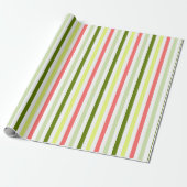 Watermelon Stripe Dünne Packpapier (Ungerollt)
