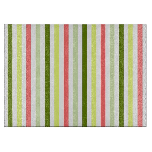Watermelon Stripe Dünne Schneidebrett (Vorderseite)