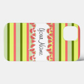 Watermelon Stripe Klassischer Name iPad Fall Case-Mate iPhone Hülle (Rückseite (Horizontal))