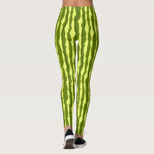 Watermelon Stripe Leggings (Rückseite)