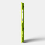 Watermelon Stripe "Monogram" iPad Gehäuse Case-Mate iPhone Hülle (Rückseite / Links)