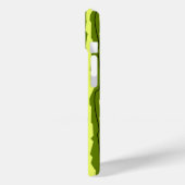 Watermelon Stripe 'Monogram' iPhone case (Rückseite / Links)