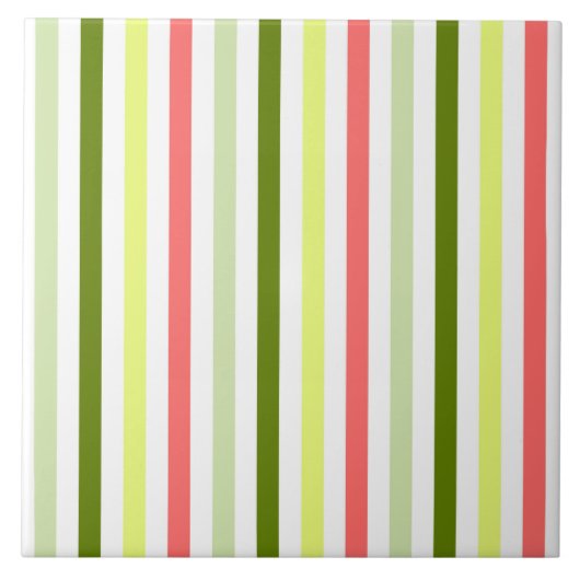 Watermelon Stripe Thin Fliese (Vorderseite)