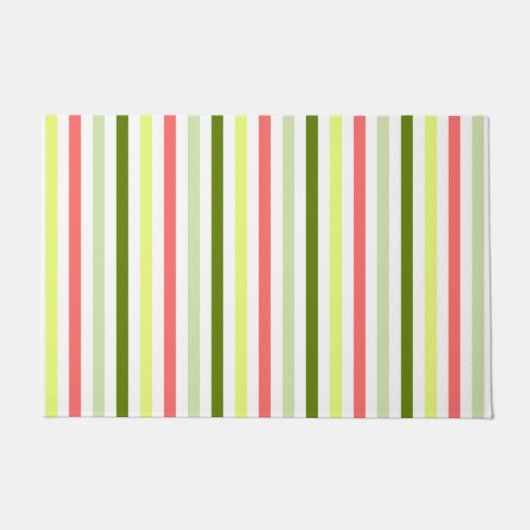 Watermelon Stripe Thin Fußmatte (Vorderseite)