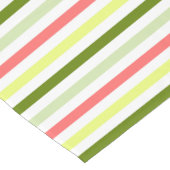 Watermelon Stripe Thin Tischläufer (Ecke)