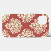 Watermelon Südliche Hütte Damask Case-Mate iPhone Hülle (Rückseite (Horizontal))