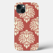 Watermelon Südliche Hütte Damask Case-Mate iPhone Hülle (Rückseite)