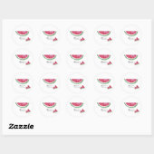 Watermelon Summer Baby Shower Sticker  (Blatt)