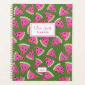 Watermelon Summer Fruit Muster Planer (Vorderseite)