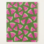 Watermelon Summer Fruit Muster Planer (Rückseite)