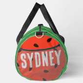 Watermelon Summer Individuelle Name Duffle Bag (Rechts)