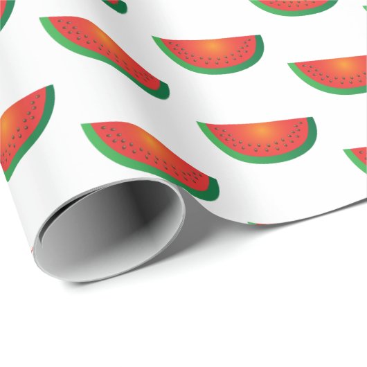Watermelon Summer Party Geschenkpapier (Rolleneckpunkt)