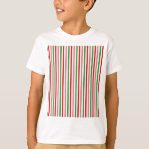 Watermelon Summer Stripes Digitales Papier T-Shirt