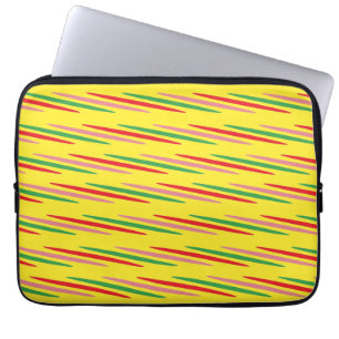 Watermelon Summer Stripes Pattern-56204 Laptopschutzhülle