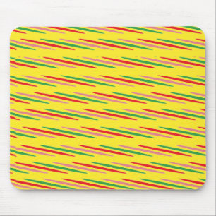 Watermelon Summer Stripes Pattern-56204 Mousepad