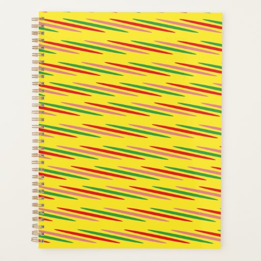 Watermelon Summer Stripes Pattern-56204 Planer (Vorderseite)