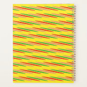 Watermelon Summer Stripes Pattern-56204 Planer (Rückseite)