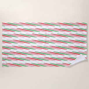 Watermelon Summer Stripes Pattern-56204 Strandtuch