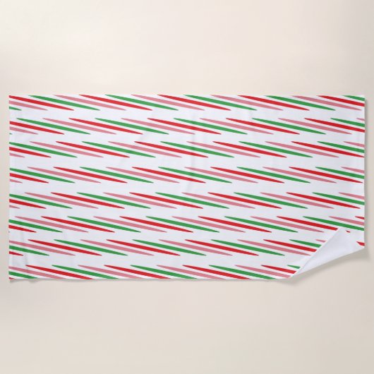 Watermelon Summer Stripes Pattern-56204 Strandtuch (Vorderseite)