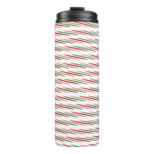 Watermelon Summer Stripes Pattern-56204 Thermosbecher