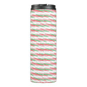 Watermelon Summer Stripes Pattern-56204 Thermosbecher (Rückseite)