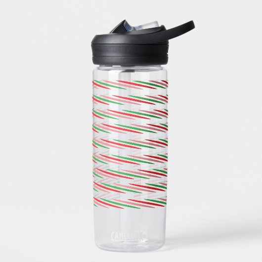 Watermelon Summer Stripes Pattern-56204 Trinkflasche (Links)