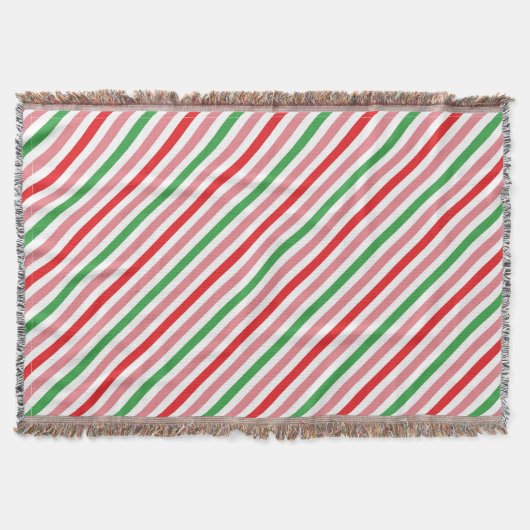 Watermelon Summer Stripes Pattern-56206 Decke (Vorderseite)