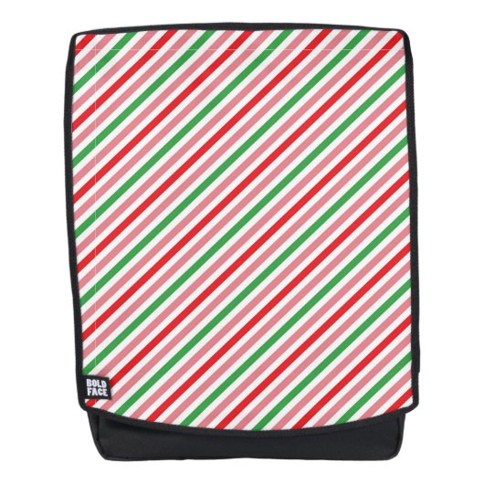 Watermelon Summer Stripes Pattern-56206 Rucksack (Vorderseite)