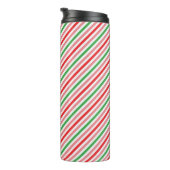 Watermelon Summer Stripes Pattern-56206 Thermosbecher (Nach rechts gedreht)