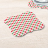 Watermelon Summer Stripes Pattern-56206 Untersetzer (angewinkelt)