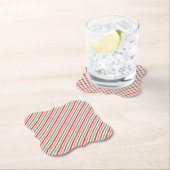Watermelon Summer Stripes Pattern-56206 Untersetzer (Vor Ort)