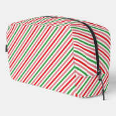 Watermelon Summer Stripes Pattern-56206 Waschbeutel (Rechte Ecke)