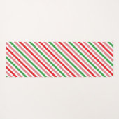 Watermelon Summer Stripes Pattern-56206 Yogamatte (Rückseite (Horizontal))