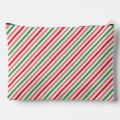 Watermelon Summer Stripes Pattern-56206 Zubehörtasche (Rückseite)