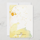 Watermelon Summer Wedding Einladung (Rückseite)